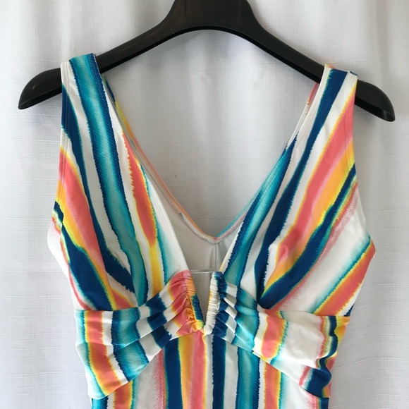 Adore me Andria Contour Plus stripped size 1X - Picture 2 of 9